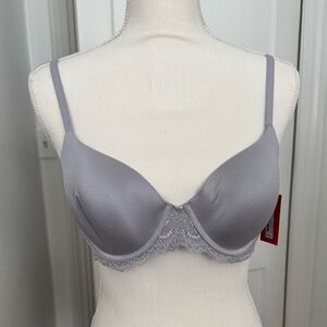 NWT Spanx lightly lined demi bra in earl grey 36B